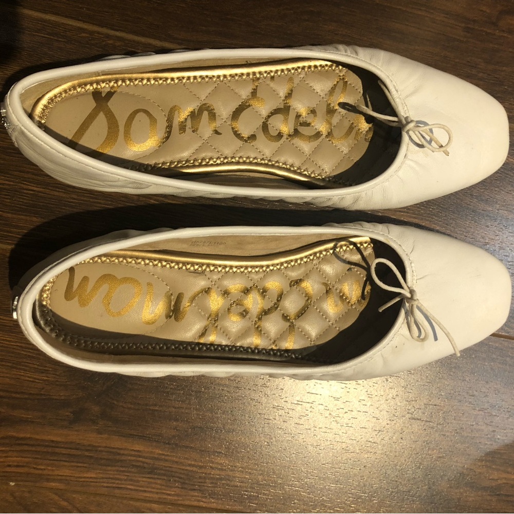 Sam Edelman Bow Leather Ballet Flats size 7